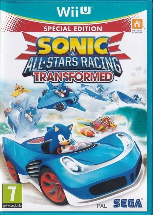 Sonic and All Stars Racing Transformed Special Edition - Nintendo WiiU (A Grade) (Used) (eng)